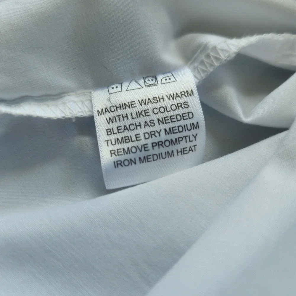 A Cut Above Uniforms Cirrus Pilot Shirt 17.5 XL White Tapered Short Sleeve NWOT